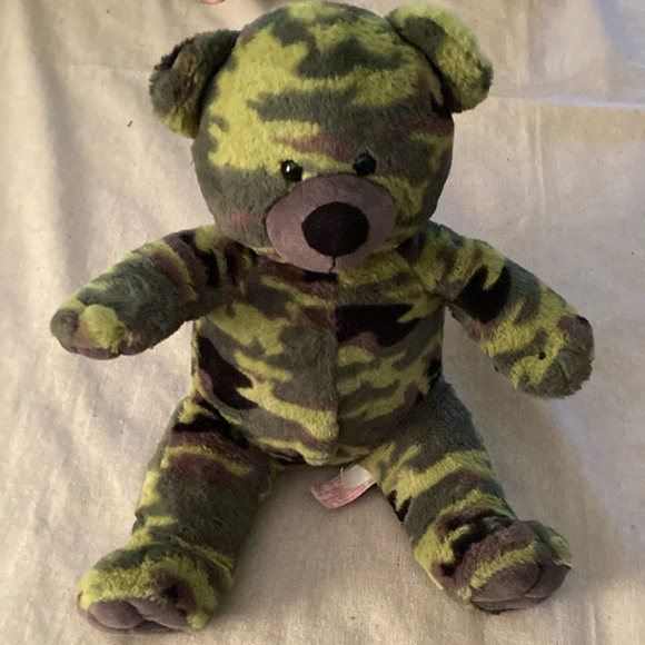 Vintage and rare 2001 Bear Factory Camo Military bear - Picture 5 of 10